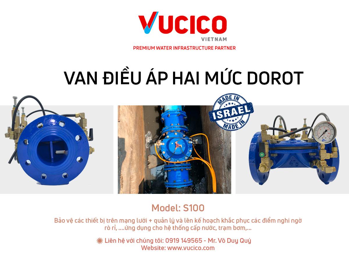 VAN ĐIỀU ÁP 2 MỨC ÁP LỰC ĐẦU RA 30-PRM