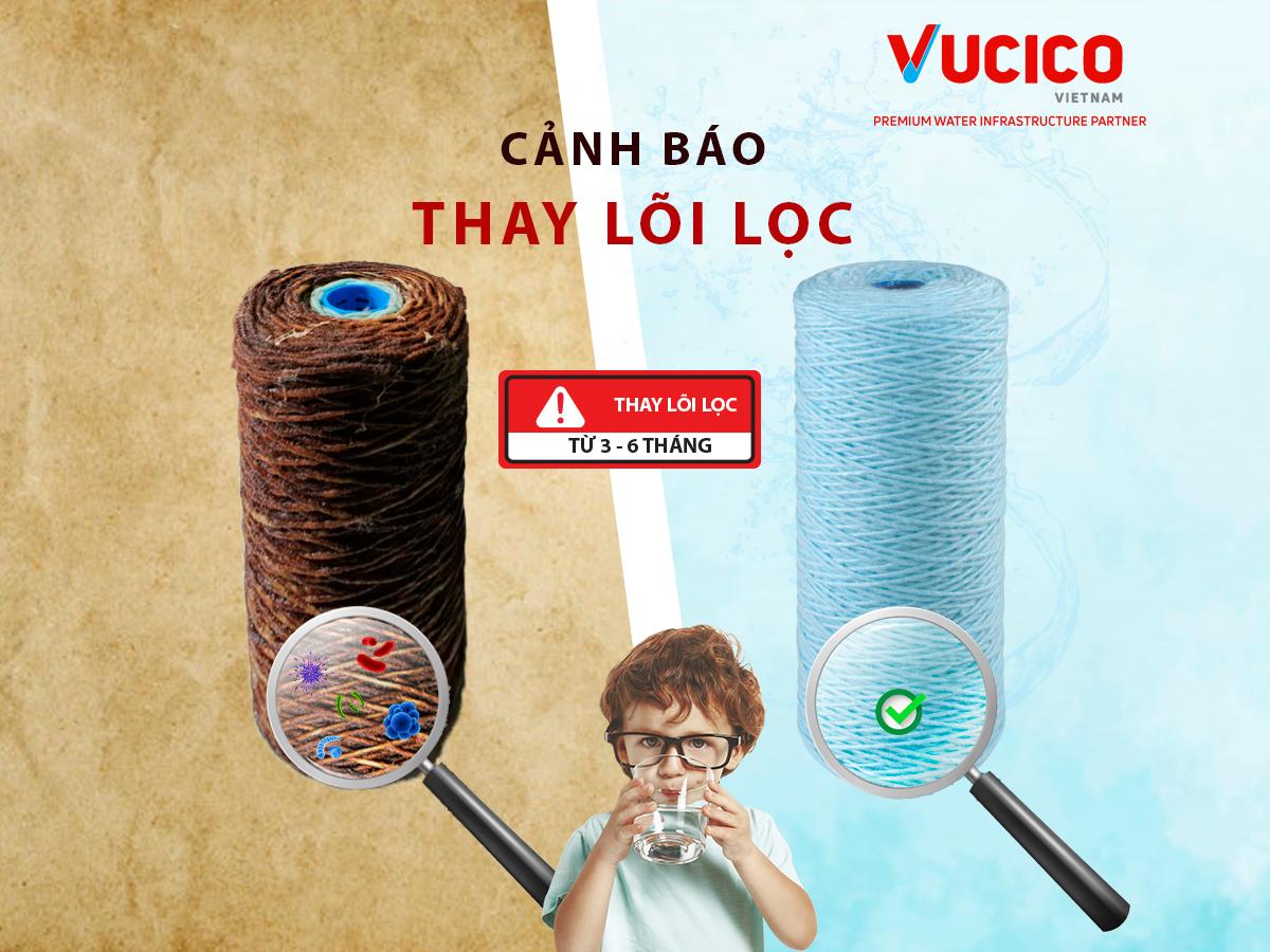 THAY LÕI LỌC ĐÚNG HẠN ĐỂ ĐẢM BẢO SỨC KHỎE GIA ĐÌNH