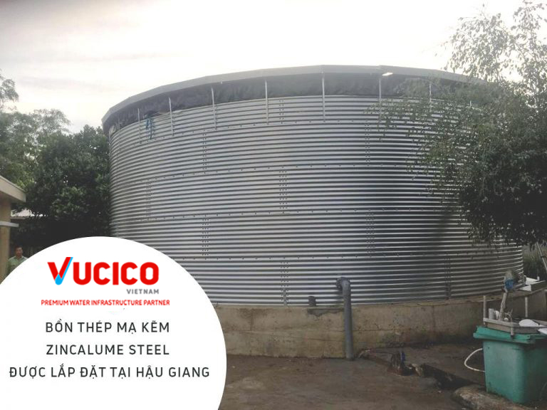 DỰ ÁN LẮP ĐẶT BỒN CHỨA NƯỚC TẠI HẬU GIANG