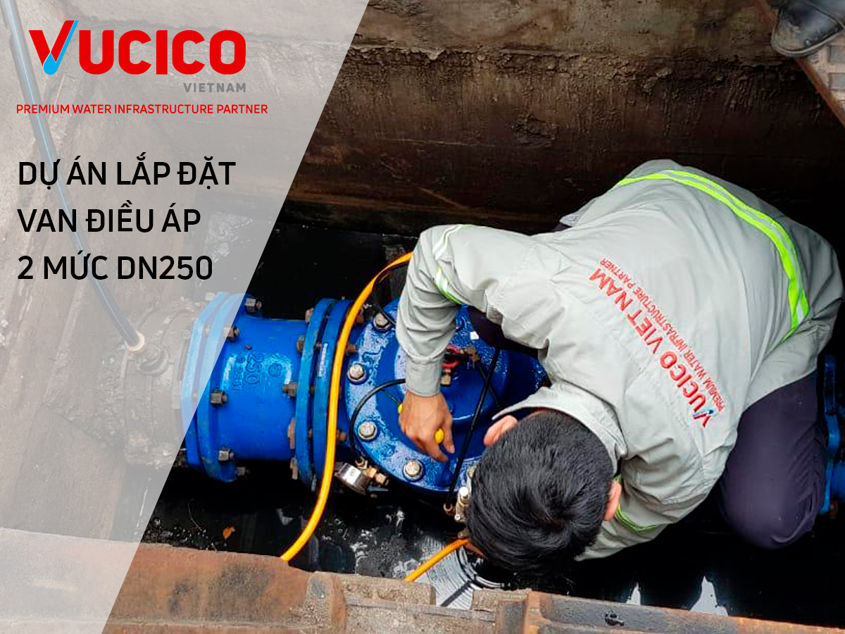 INSTALLATION OF DN250 TWO-STAGE PRESSURE RELIEF VALVE UNDER TAN TAO BRIDGE, 10 PROVINCIAL ROAD HCMC