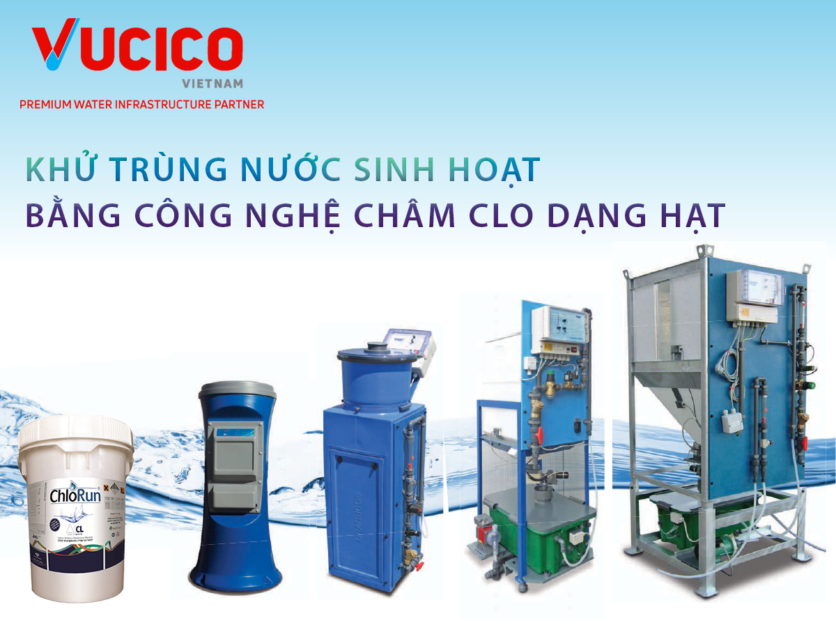 khử trùng nước cấp