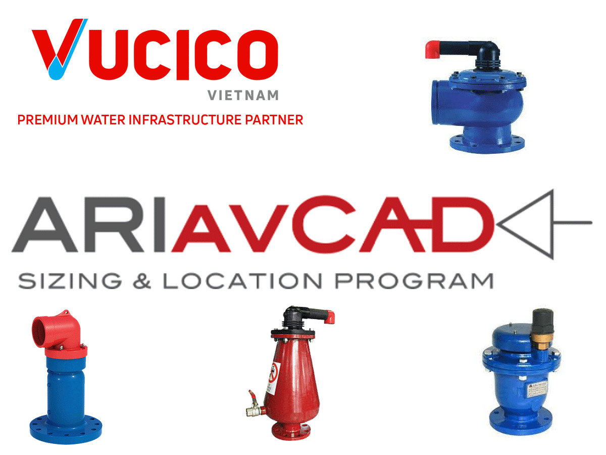 ARIavCAD – Phần mềm chuyên dụng và thân thiện dành cho hệ thống van thu xả khí