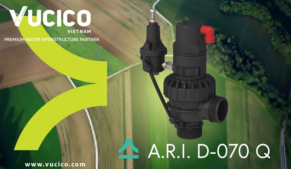 Van thu xả khí kết hợp 2 trong 1 D070Q đến từ Israel