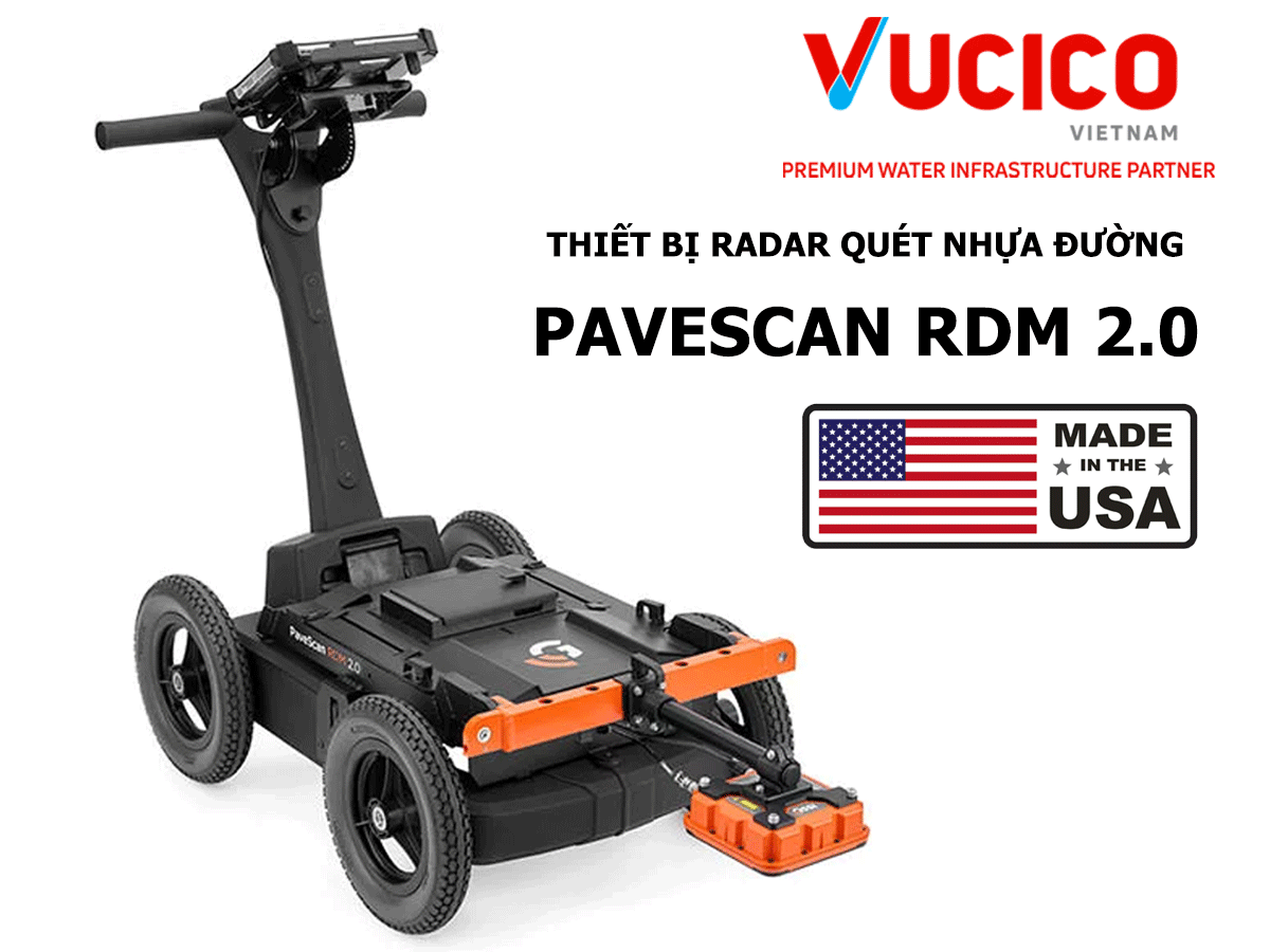 Thiết bị radar quét nhựa đường Pavescan RDM 2.0