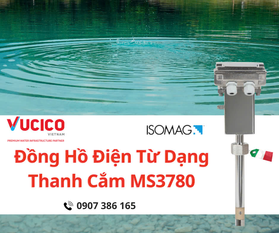 Đồng Hồ Điện Từ ISOMAG Dạng Thanh Cắm MS3780