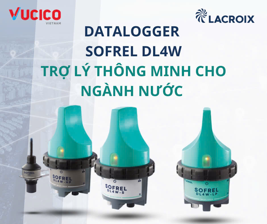 Datalogger SOFREL DL4W – Cốt lõi của mạng lưới quản lý nước thông minh