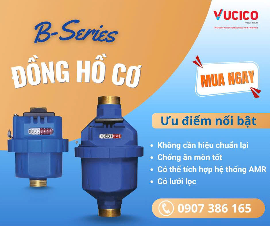 Đồng hồ nước kiểu Piston
