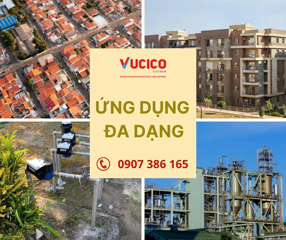 Ứng dụng đồng hồ nước dạng cơ