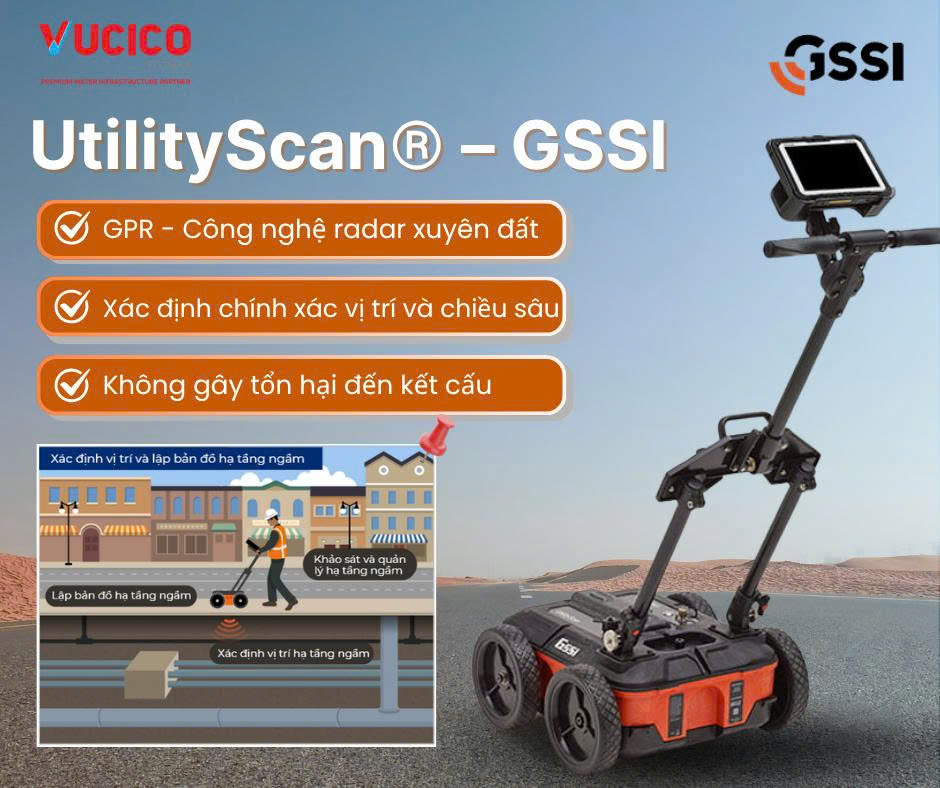 Máy khảo sát công trình ngầm