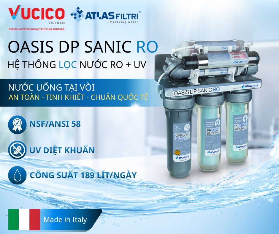 Bộ lọc nước RO tích hợp UV